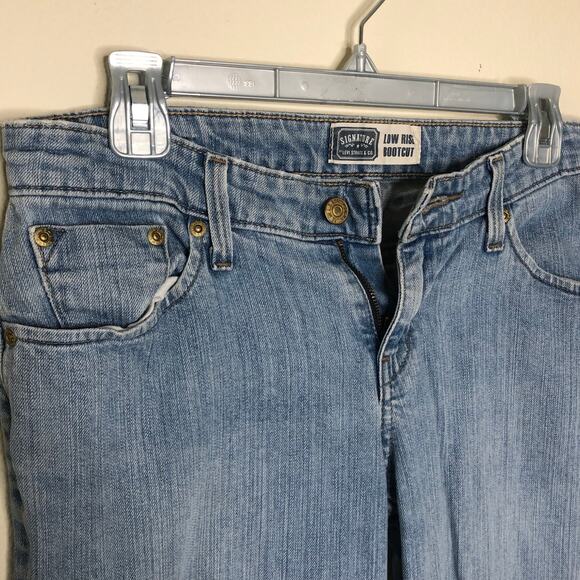 vintage y2k levi's low rise boot cut 6 size 6 light wash 90's 2000's - Picture 3 of 8
